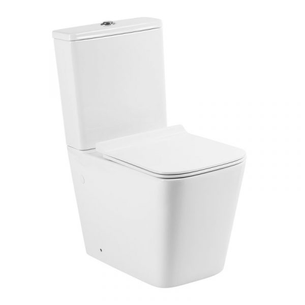 Чаша унитаза безободкового, P-trap Belbagno ARDENTE-R BB02093CPR