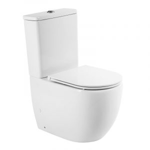 Чаша унитаза безободкового, P-trap Belbagno SFERA-R BB2128CPR